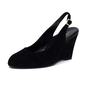 DANA DAVIS 'Cervinia' Slingback Wedge Heels‎